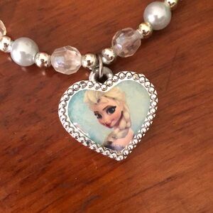 Heart Pendant Disney Frozen Elsa Necklace